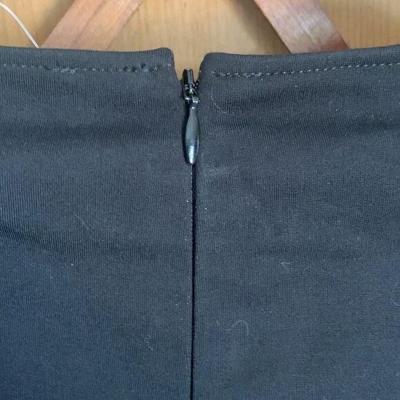 Shoshanna Ralph stretch crepe 3/4 sleeve runched midi dress - Picture 11 of 11